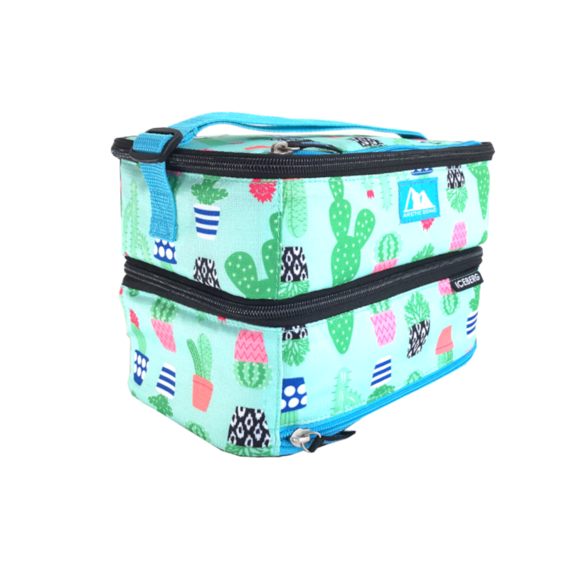 Mini Hippo - Wholesale Lunch Bag/Box - Arctic Zone Dual Compartment Lunch Pack1