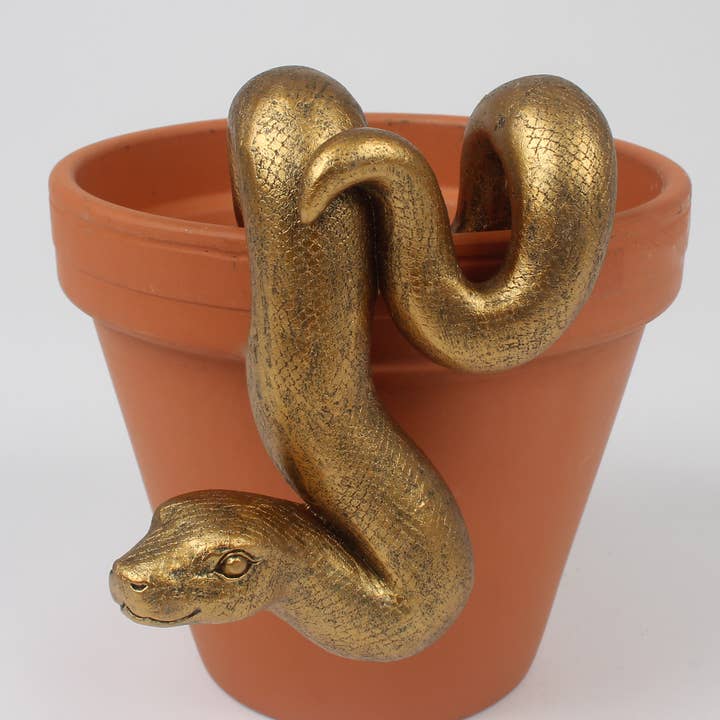 Gouden Hars Slangen Pot Hanger – Unieke Gotische Noir Decoratie voor wholesale door Originals International Ltd