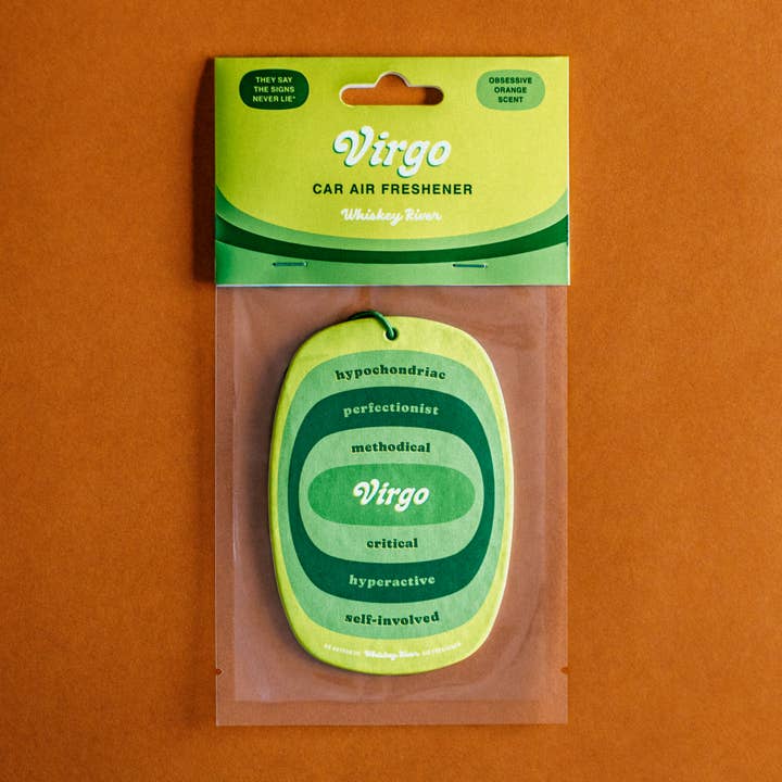 Whiskey River Soap Co. - Wholesale Air Freshener - Virgo Astrology Air Fresheners1