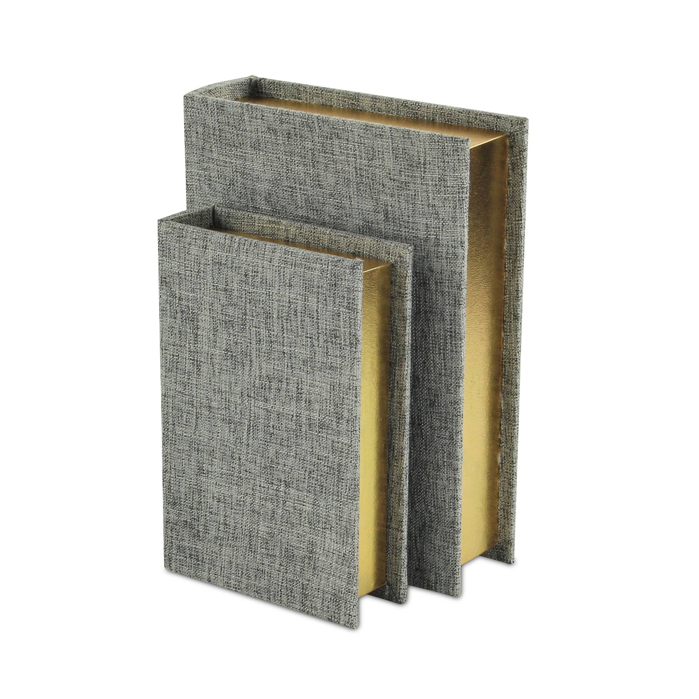 Cheungs Home Decor - Wholesale Decoratief doosje - Canter Isle linnen boekendoos set33