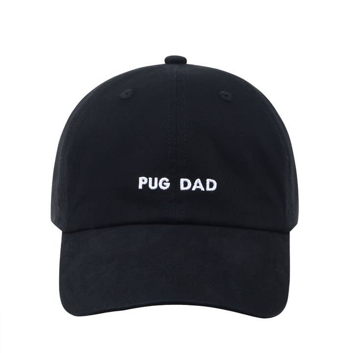 HATPHILE - Wholesale Baseball Cap - Men's - Hatphile Pug Dad Soft Baseball Cap