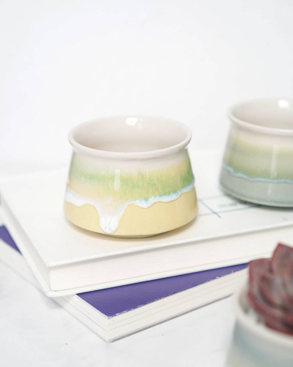 Springer Décor - Vendita all'ingrosso Vasi per piante - Piccolo Vaso Smaltato Tricolore5