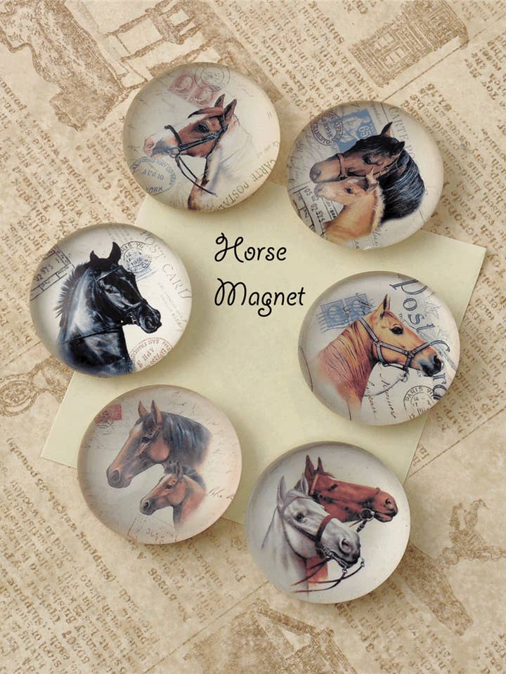 Aimant Cheval/Ensemble de 6 pour la vente par Value Arts
