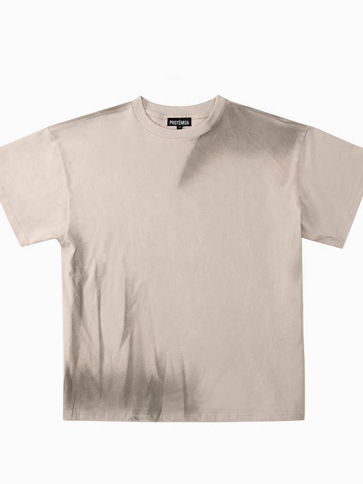 T-shirt beige sale pour la vente par Protémoa