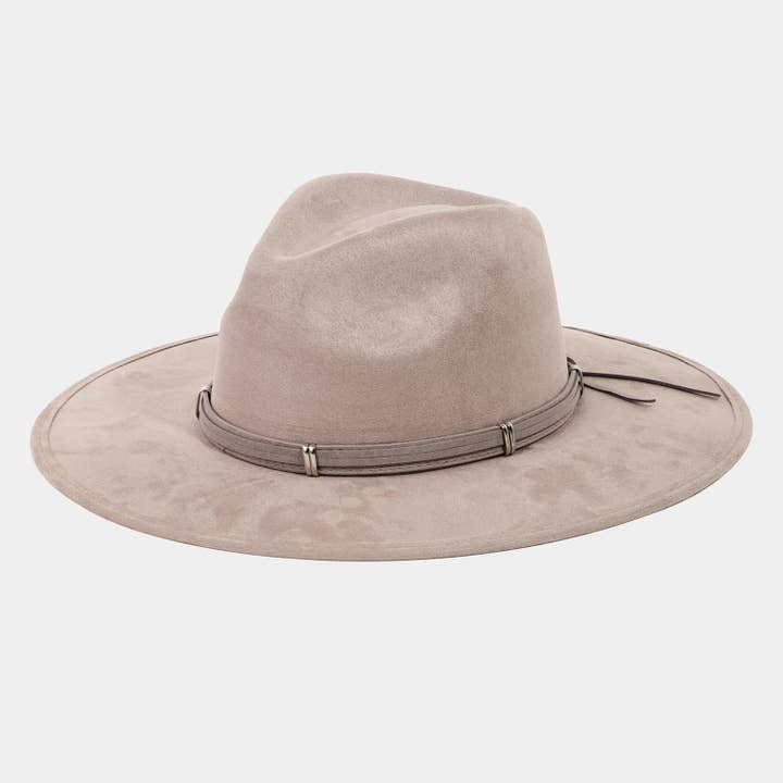 Collections by Fame Accessories - Wholesale Fedora - Women's - Wide Brim Fedora Fashion Hat