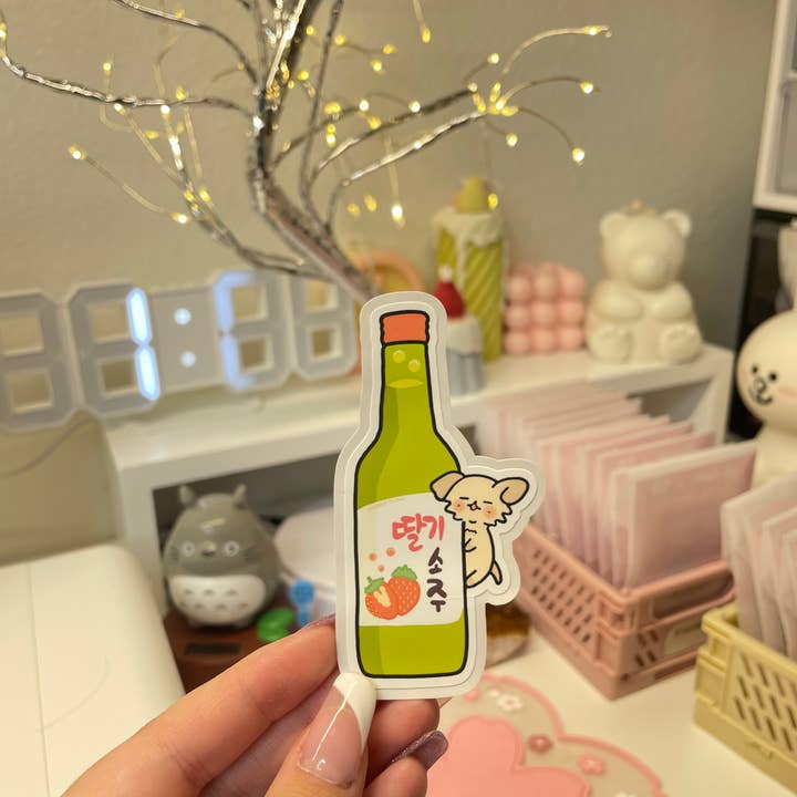 Simpatico adesivo Soju per la vendita all'ingrosso da parte di Heavens Studio