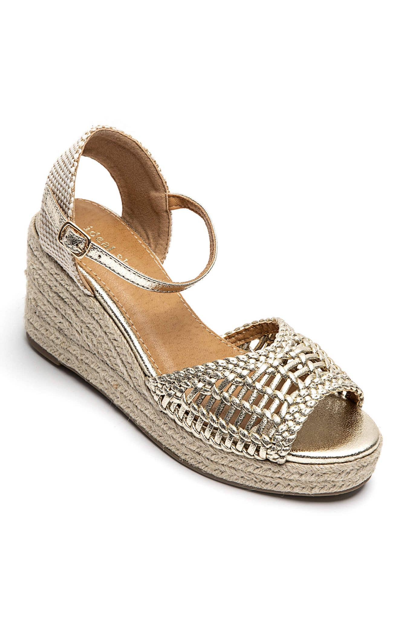 SWEET MAGIC MODA Y COMPLEMENTOS - Wholesale Sandals - Women's - SYNTHETIC LEATHER SANDAL WITH ESPARTO WEDGE4