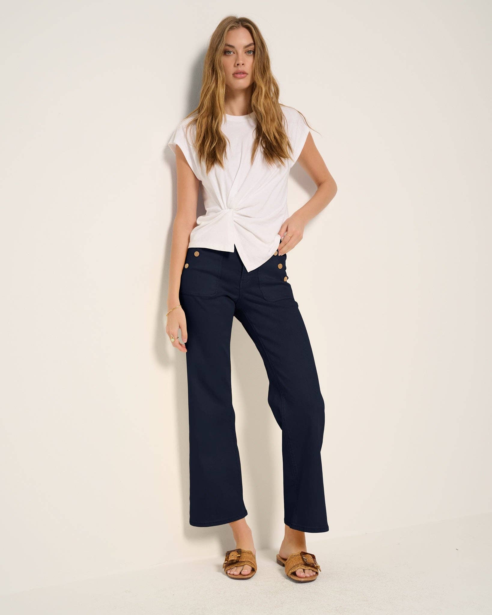 Seventy Eight and Sunny (SEAS) - Wholesale Pants - Women's - Acacia Twill Pant5