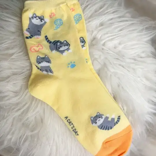 Prep Obsessed Wholesale – wholesale Socks – Women's – Cat Crew Socks3