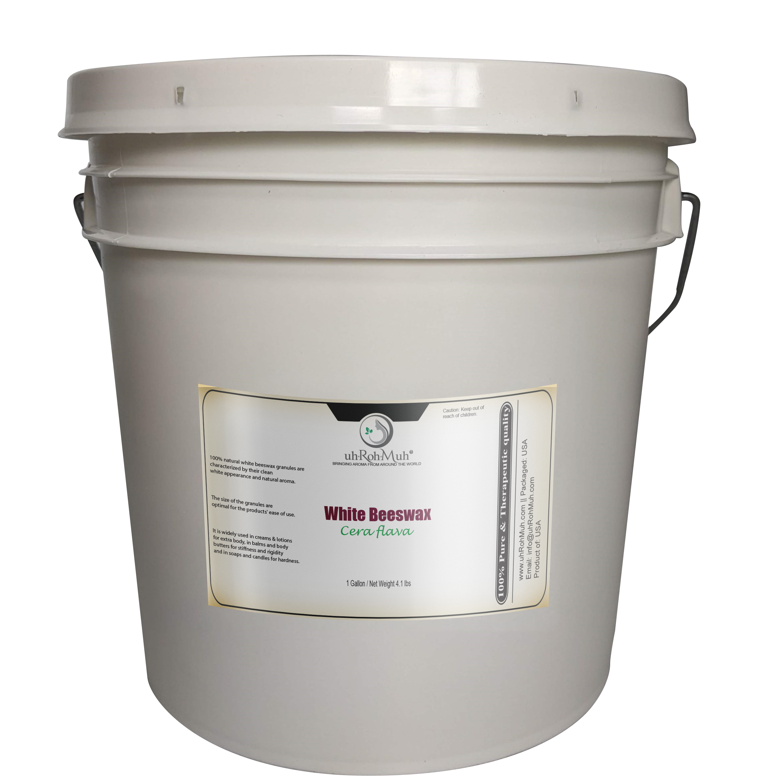 uh*Roh*Muh - Wholesale Craft Supplies - White Beeswax Granules (USA)2