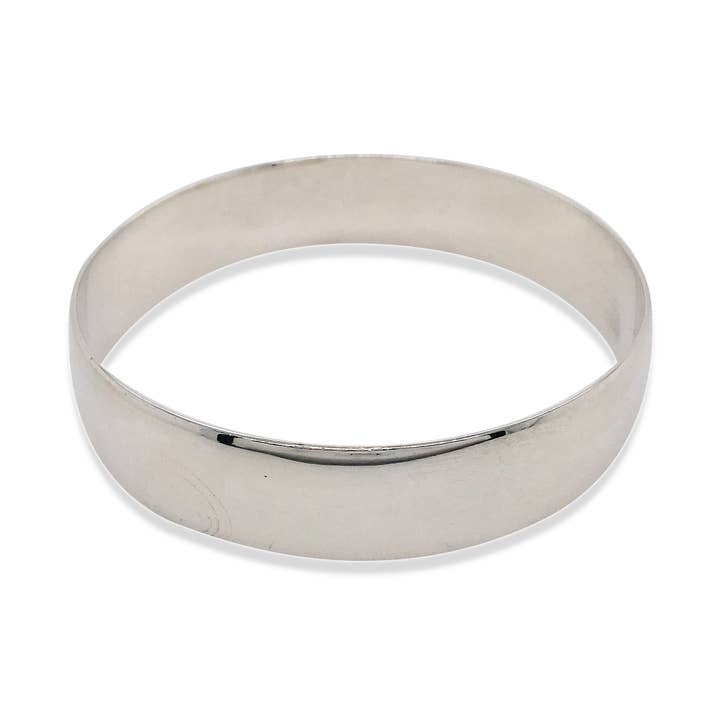 BANGLE S/S 14MMX63MM I/D SOLID for wholesale by Mountain Creek Jewellery