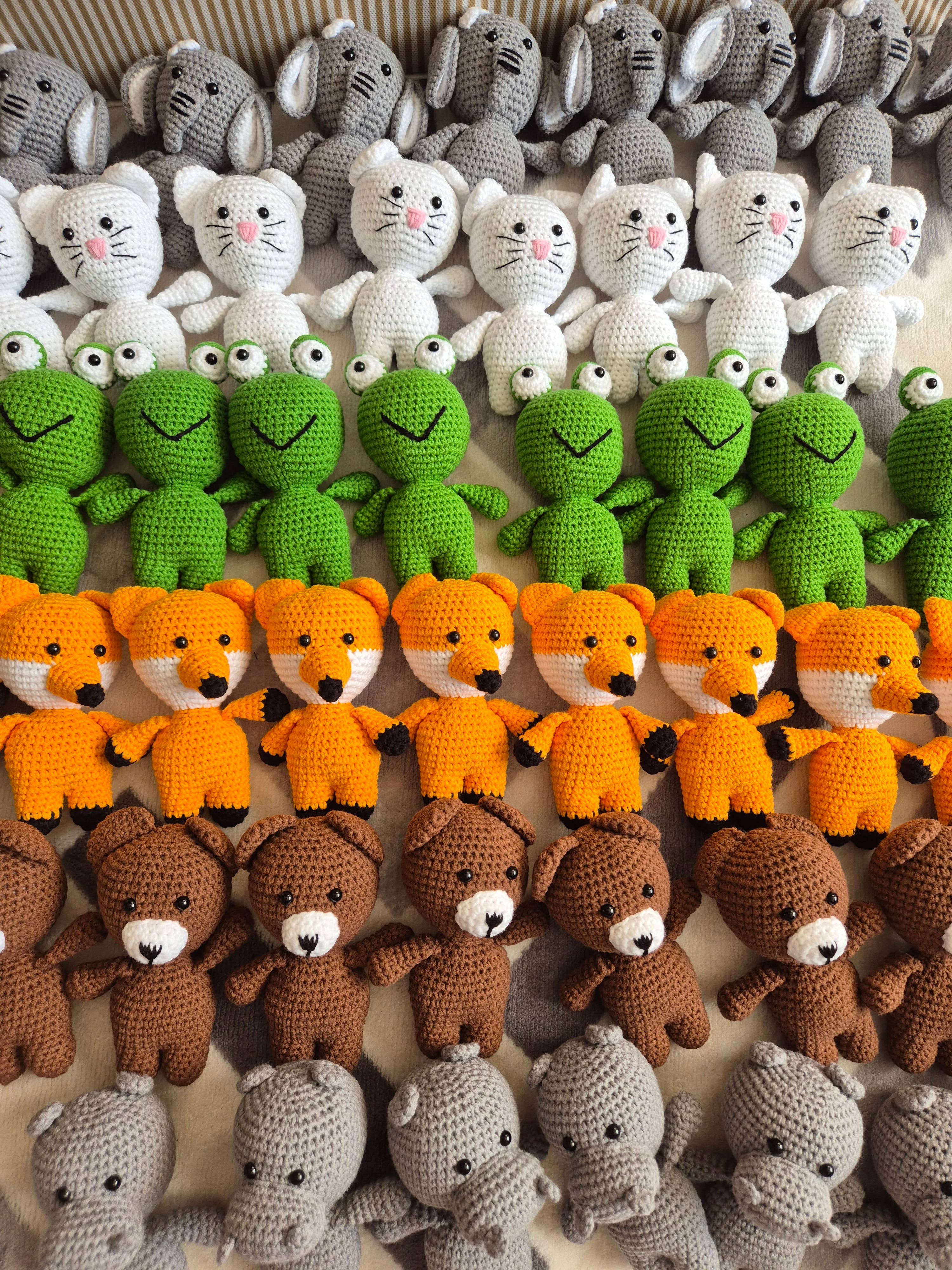 despinacrafting - Vente Peluche – enfant et bébé - Animaux amigurumi en crochet rembourrés14