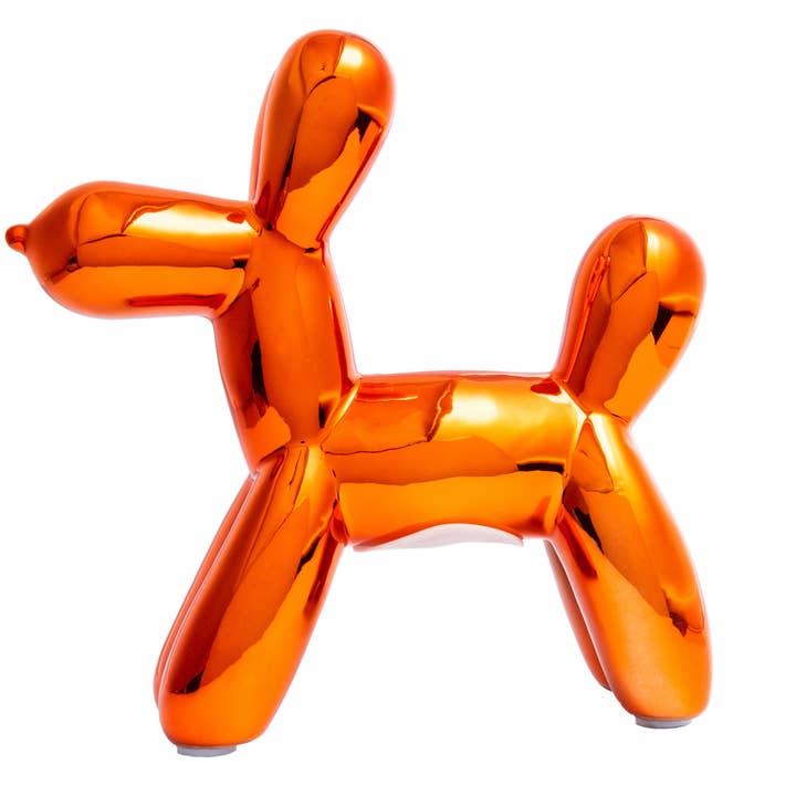 Interior Illusions Plus - Wholesale Money/Piggy Bank - Copper Mini Ceramic Dog Piggy Bank - 7.5" tall