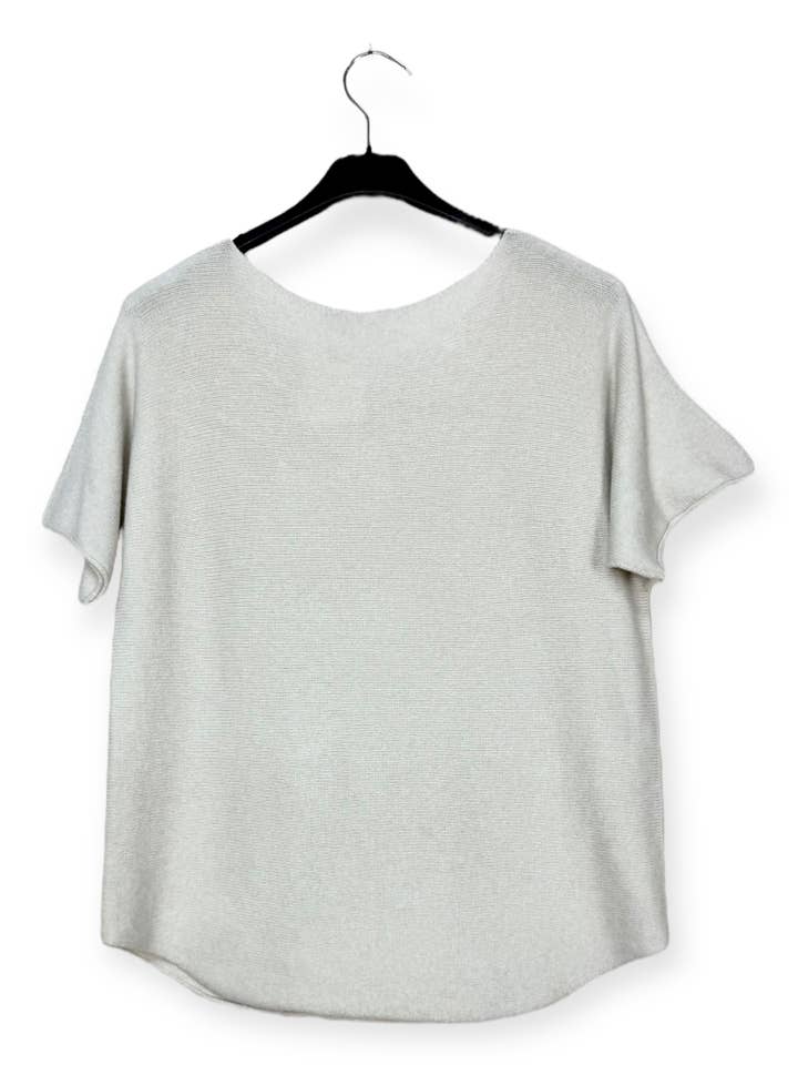 Lucky Nana - Wholesale Knit Top - Women's - AH 2203 - Soft Short-Sleeve Top29