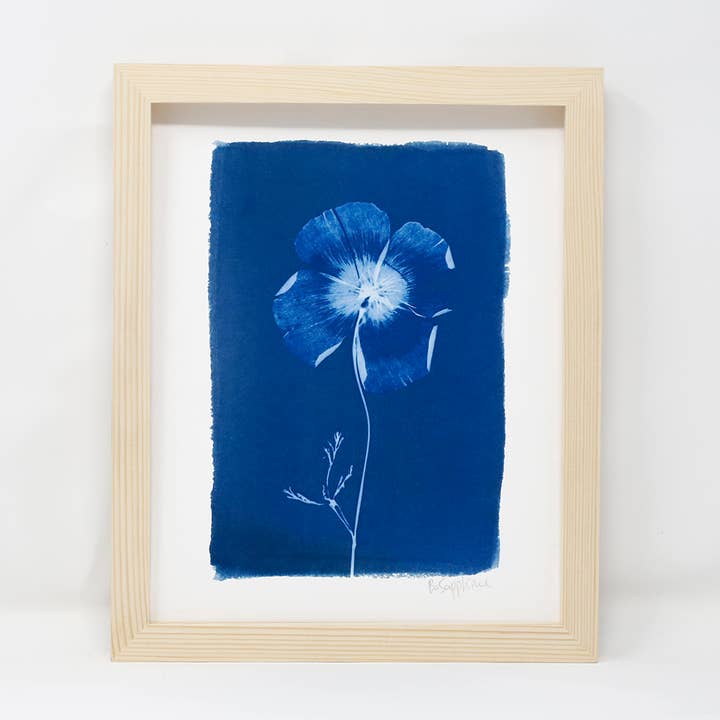 California Poppy Giclée kunsttryk for engroshandel hos Little Gem Gallery