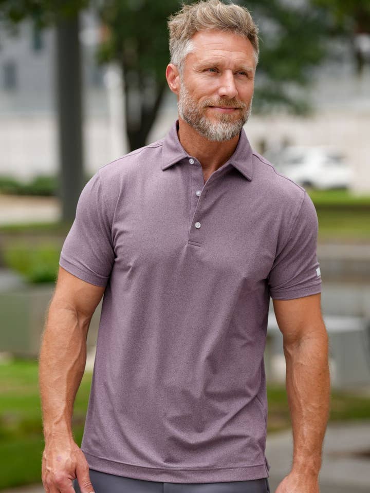 USA Palm - Wholesale Polo - Men's - Heathered Polo67