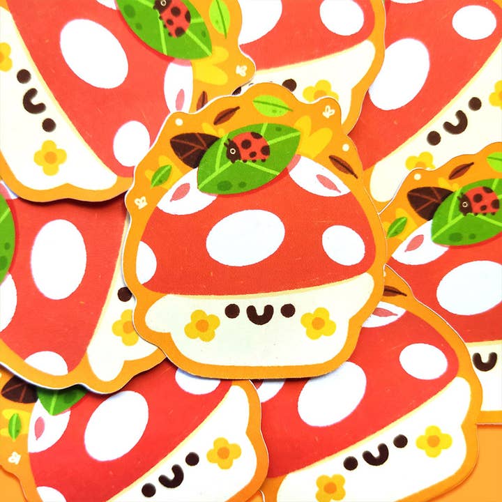 Monisimo - Wholesale Sticker - Mushroom Sticker3