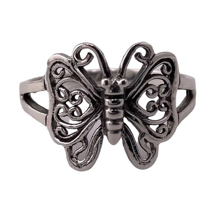 Butterfly Ring Sterling Silver for wholesale by Select Lines