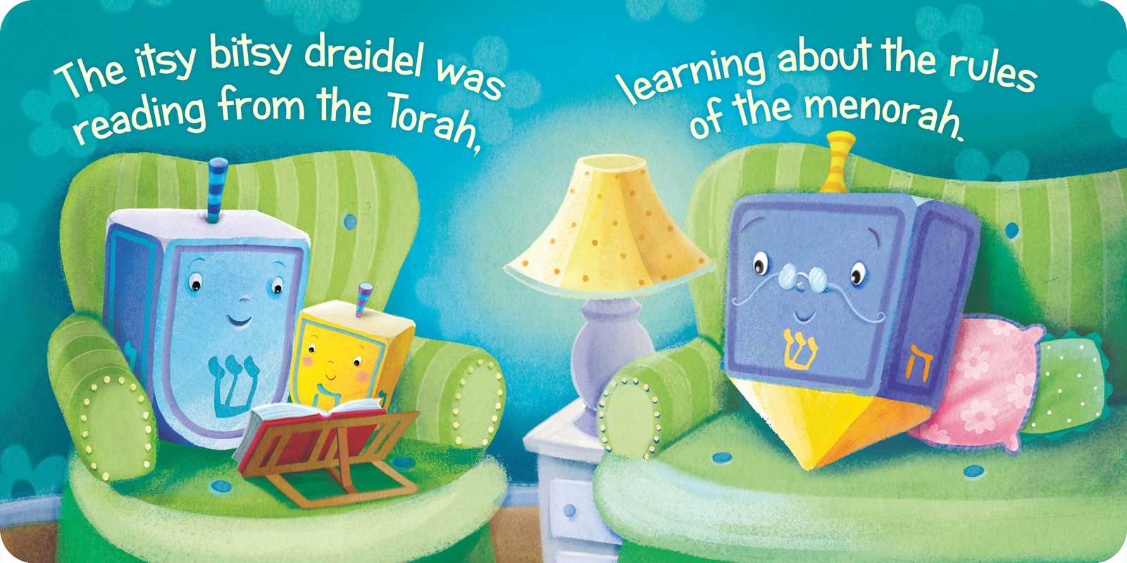 Simon & Schuster - Wholesale Preschool Book (3-5) - Itsy Bitsy Dreidel by Jeffrey Burton3