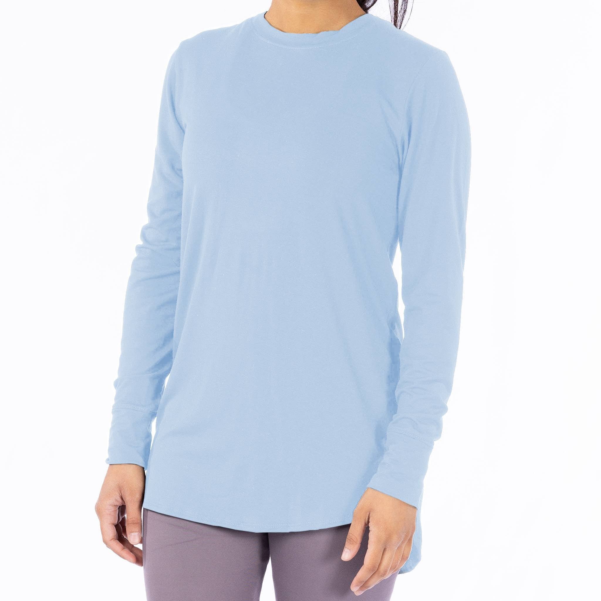 Izza Active - Wholesale Athletic Top - Women's - Bamboo Soft Casual Top | Long Shirt1