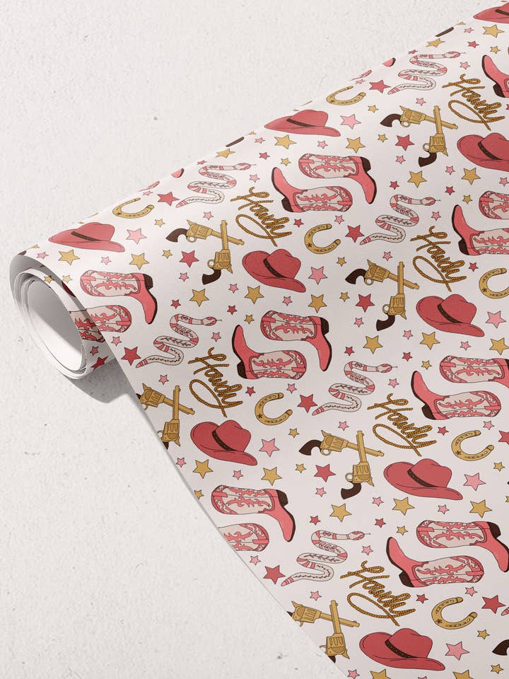 Cowgirl Single Sheets for wholesale by Illustrating Amy