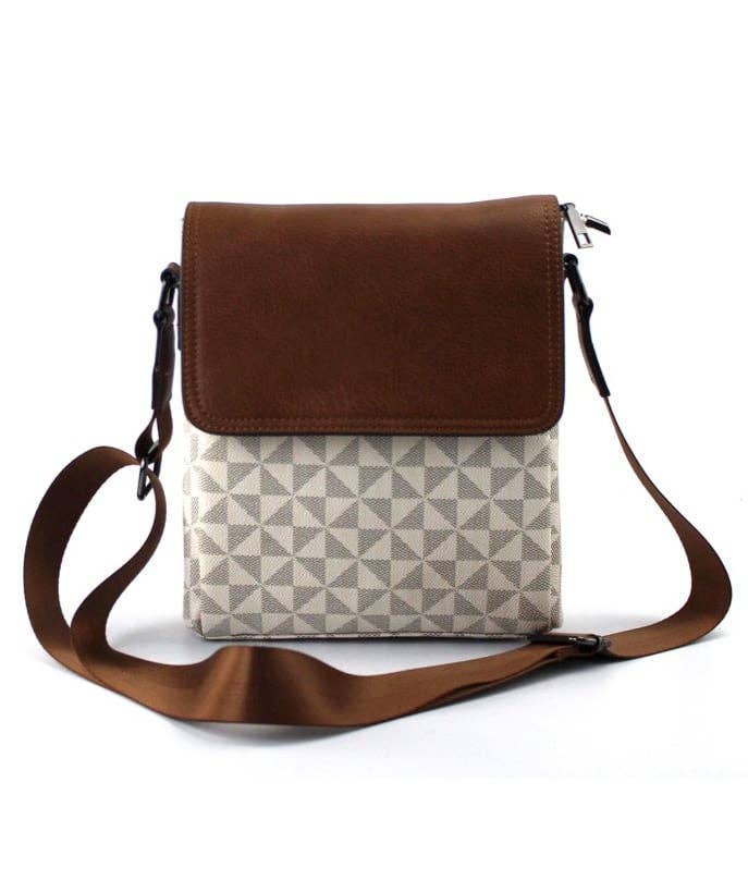 AR New York - Venta al por mayor Maletín - Hombre - Bolso tipo mensajero para hombre AR New York de lona con correa cruzada3