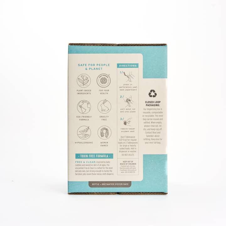 Root and Splendor - Wholesale Liquid Laundry Detergent - Bulk Laundry Detergent 16