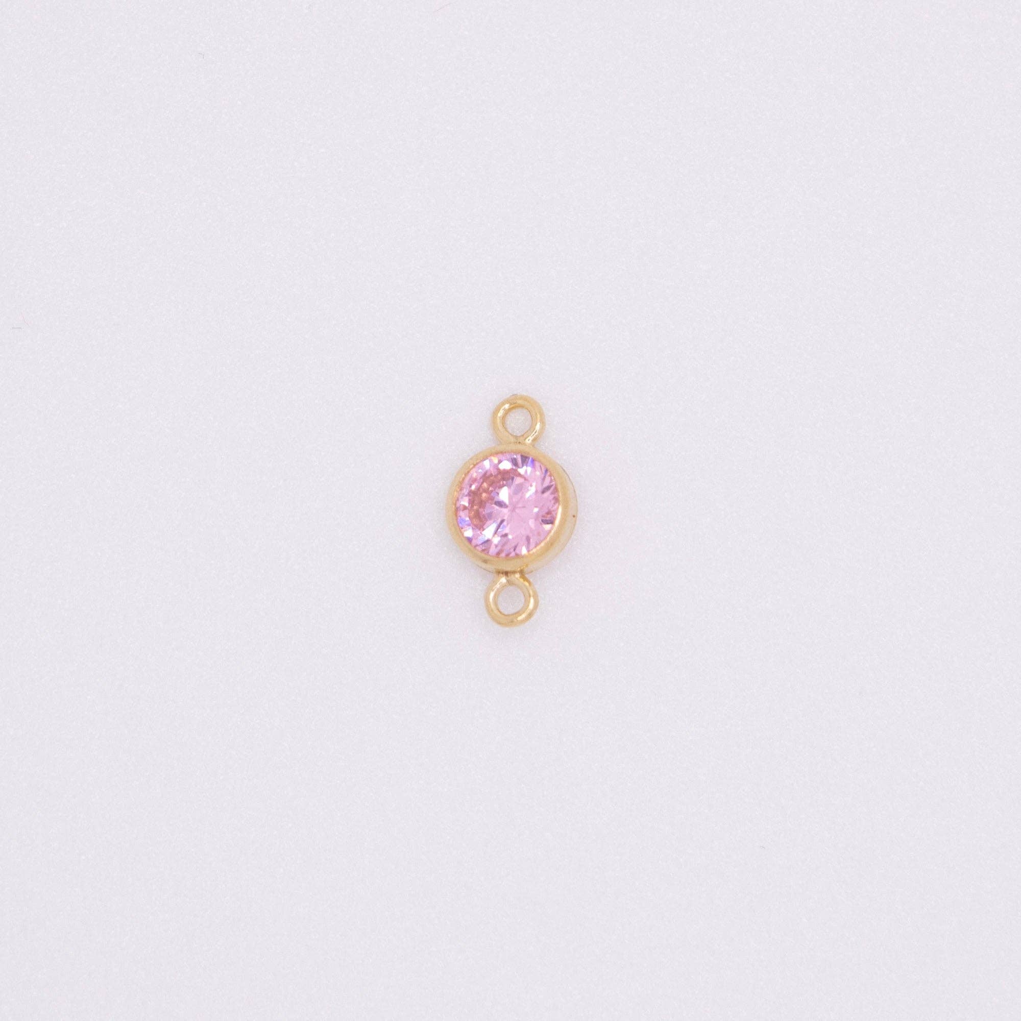 TPAIGE Jewelry - Wholesale Individual Charm/Pendant - Gold Filled Birthstone Connector8