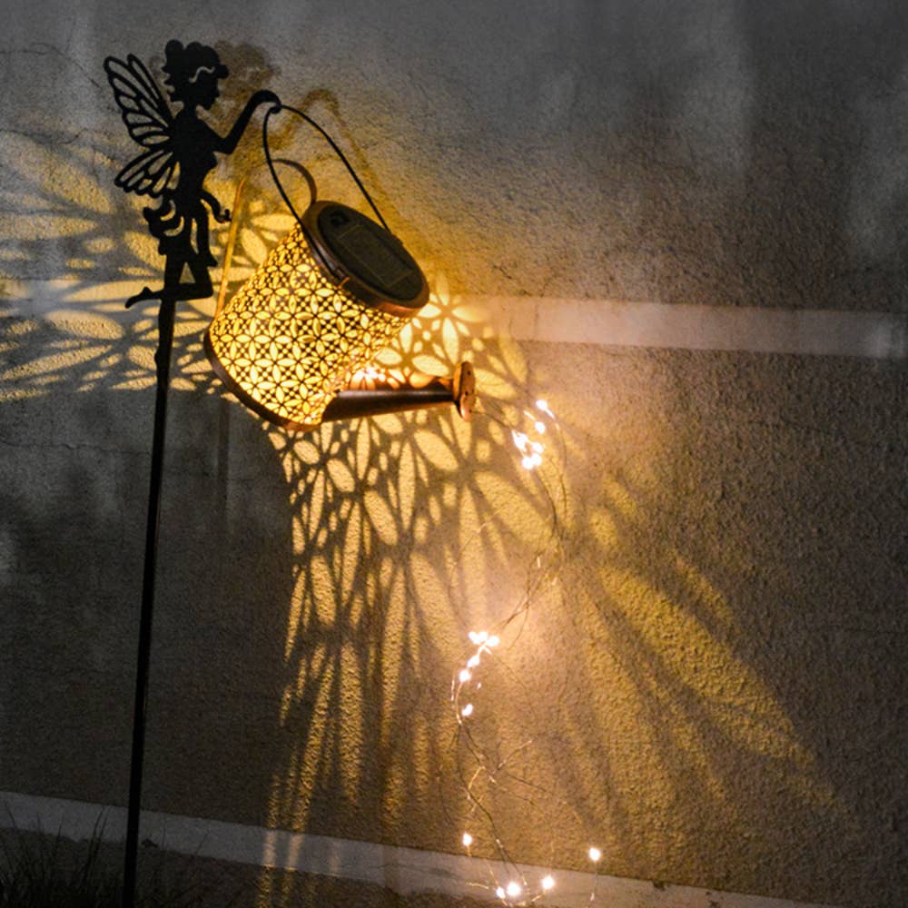 EP Design Lab - Vente Lampe d'extérieur/de jardin - Arrosoir à Lumières Solaires Féeriques4