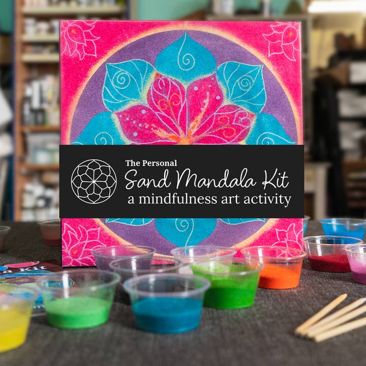 The Personal Sand Mandala Kit for wholesale by Creative Adventures