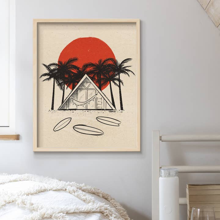 Sunday Arvo Surf Club - Vente Affiche d'art - Balerfornie4