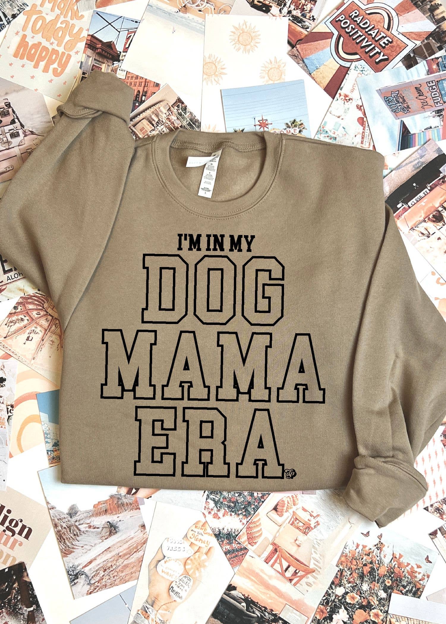 The Dapper Paw - Vente Sweat-shirt à imprimés – femme - Chandail à capuchon In My Dog Mama Era | Premium Dog Mom | DP12194