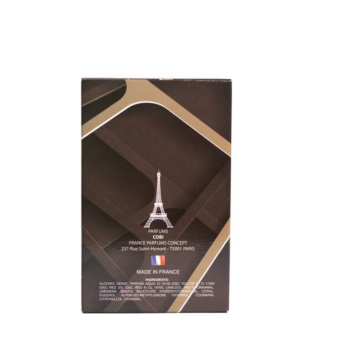 France parfums concept – wholesale Perfume/eau de toilette – Cobi Eau de Parfum 100 ML For Men4