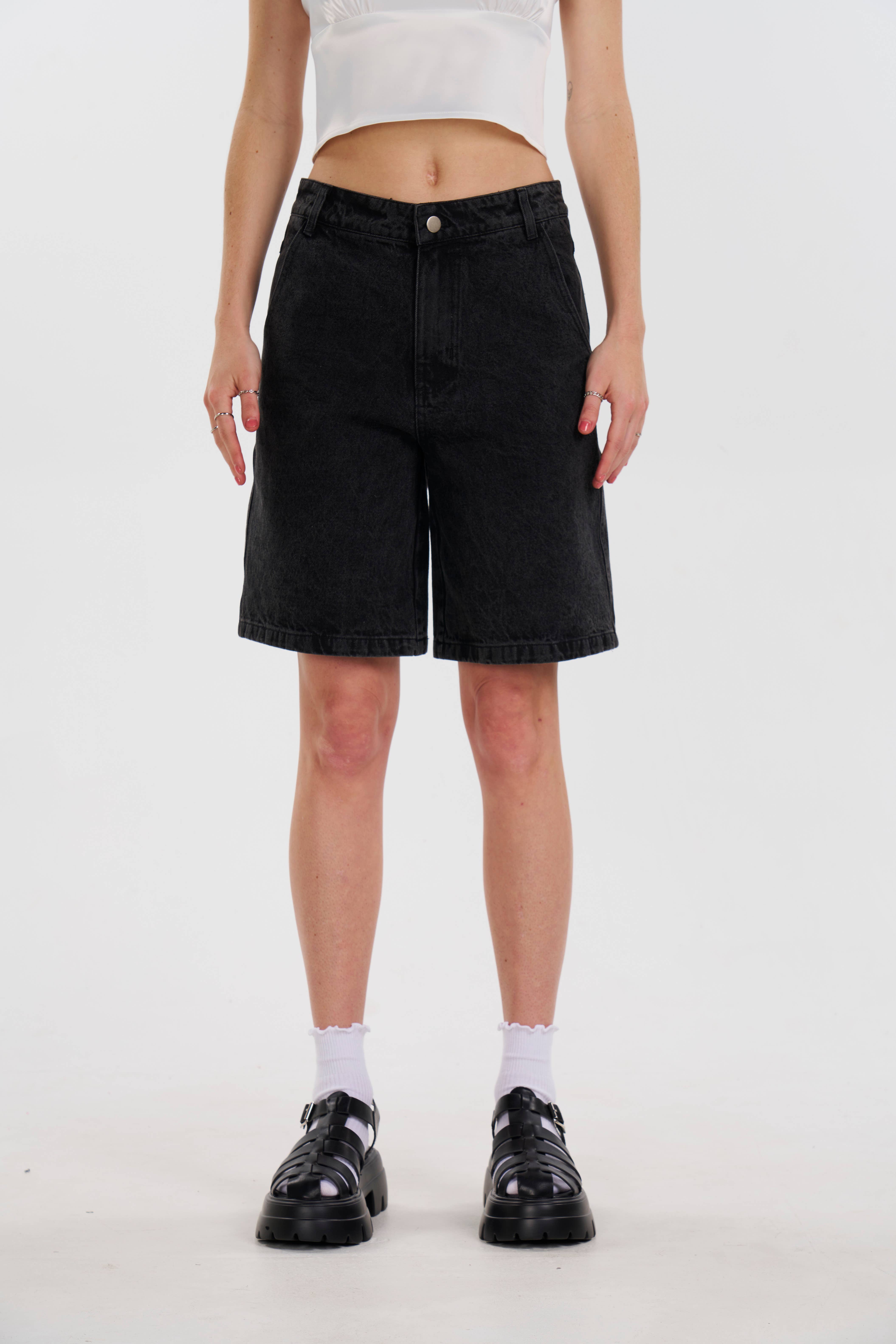 Pretty Damage - Wholesale Shorts - Women's - Sunday Denim Jorts0