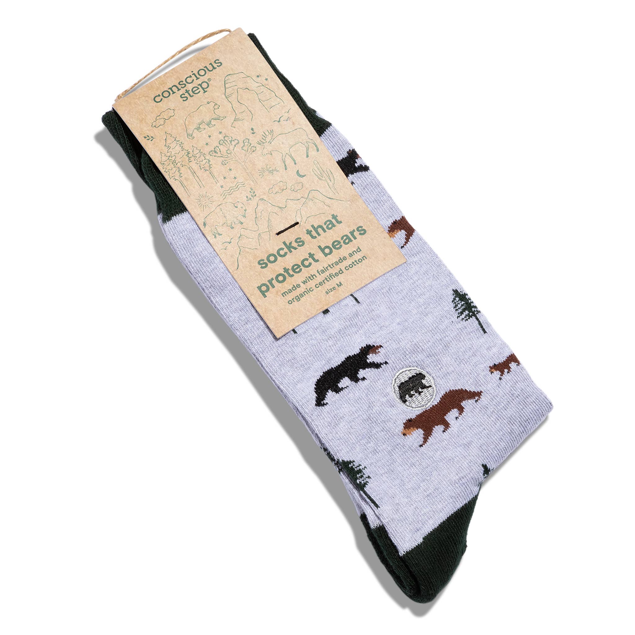 Conscious Step - Wholesale Socks - Unisex - Socks that Protect Bears1