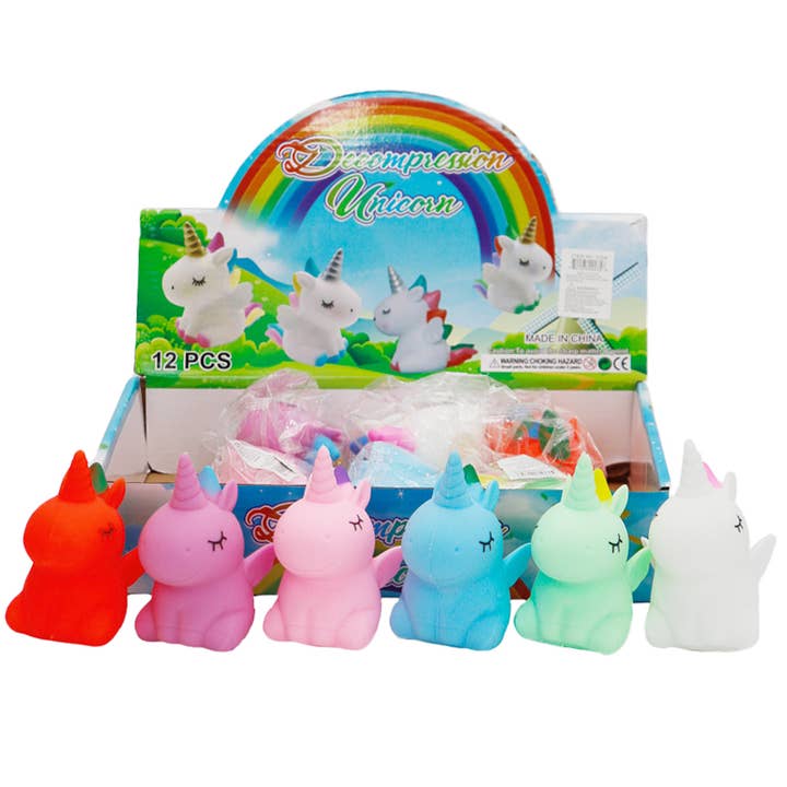 Cap Zone - Wholesale Squishy Toy - Kids & Baby - Dreamy Winged Unicorn Fluffy Slime Filled Squishy