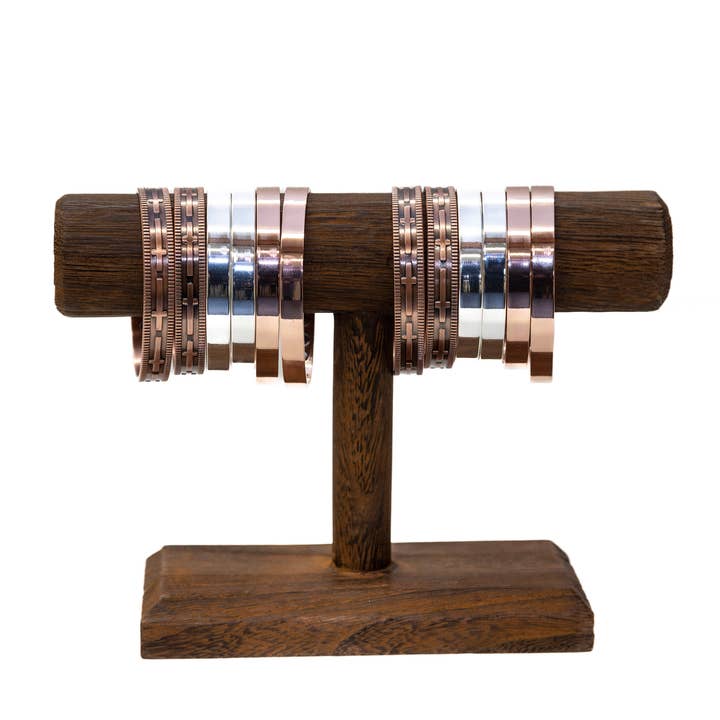 Brown TBar Display for wholesale by Magnehealth