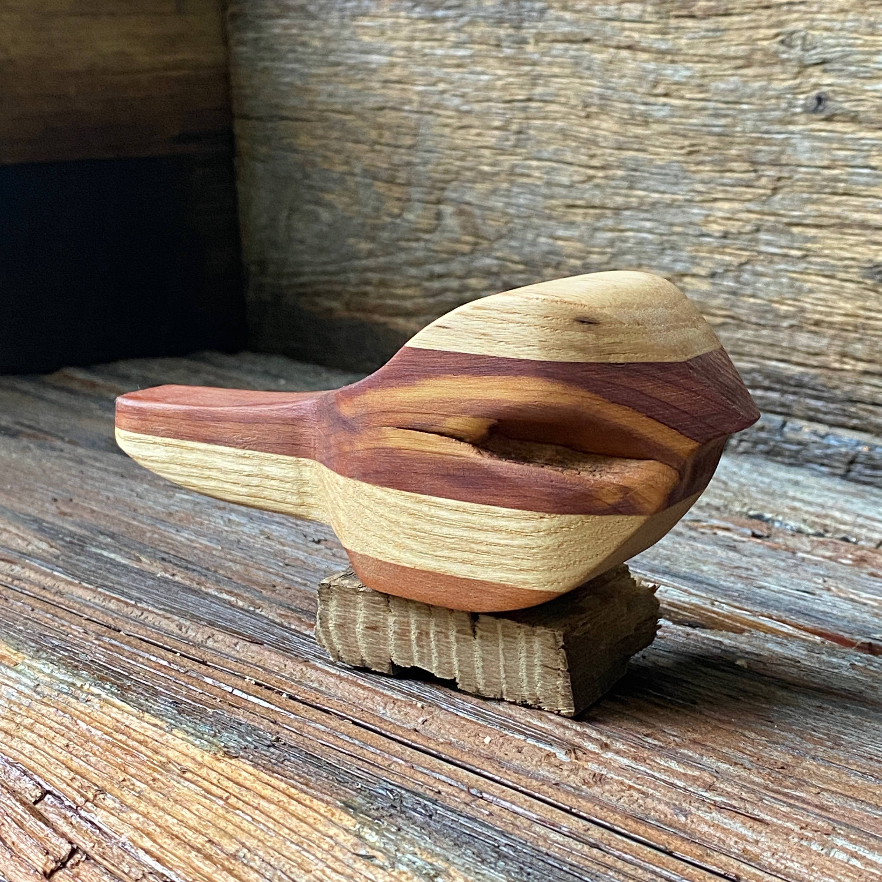 The Haven Woodshop - Wholesale Decorative Tabletop Object - Handcrafted Layered Wooden Birds4