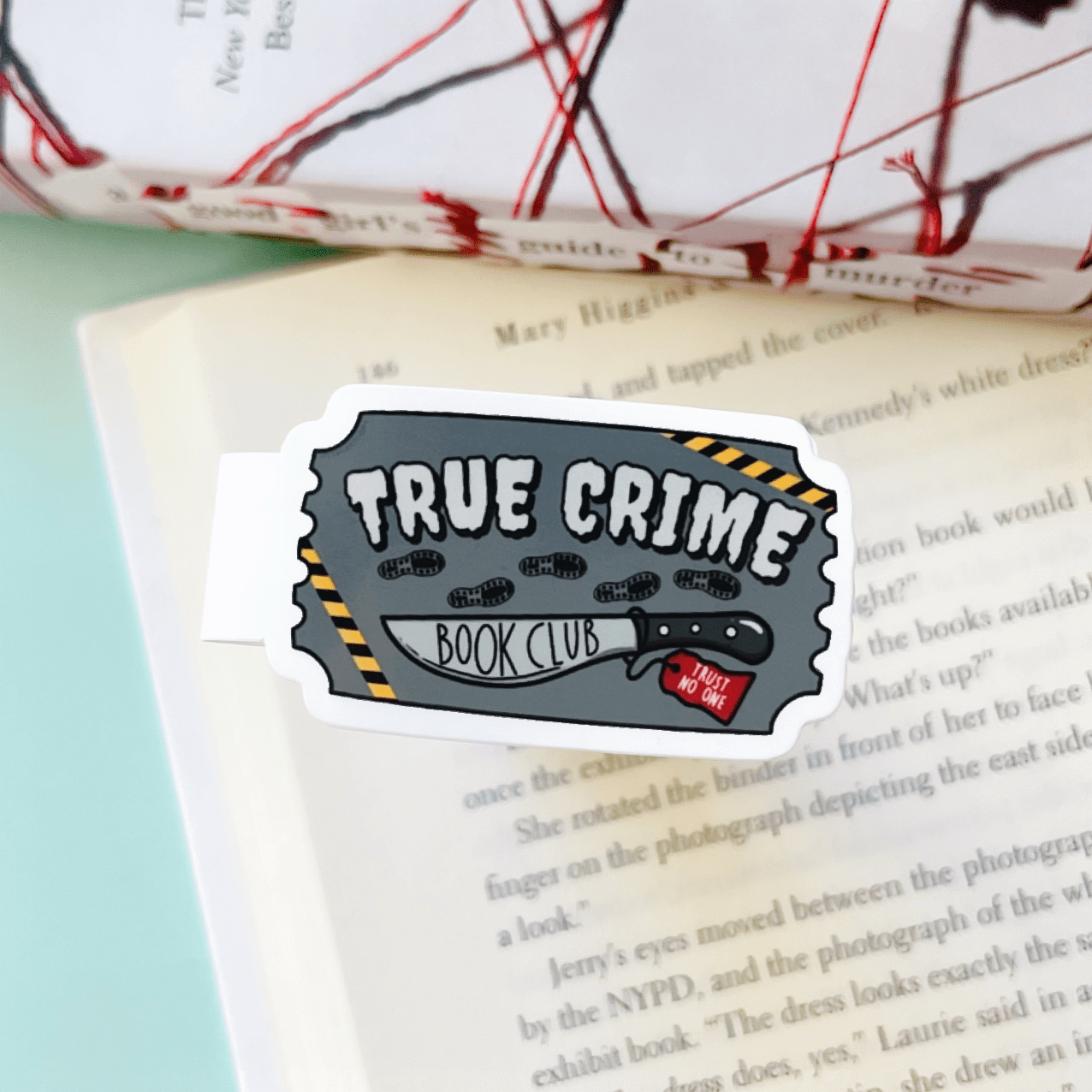 My Secret Copy - Wholesale Bookmark - True Crime Book Club Magnetic Bookmark1