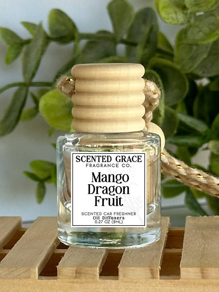 Mango Dragon Fruit Car Diffuser for wholesale by Scented Grace Fragrance Co. (A&R Creations)