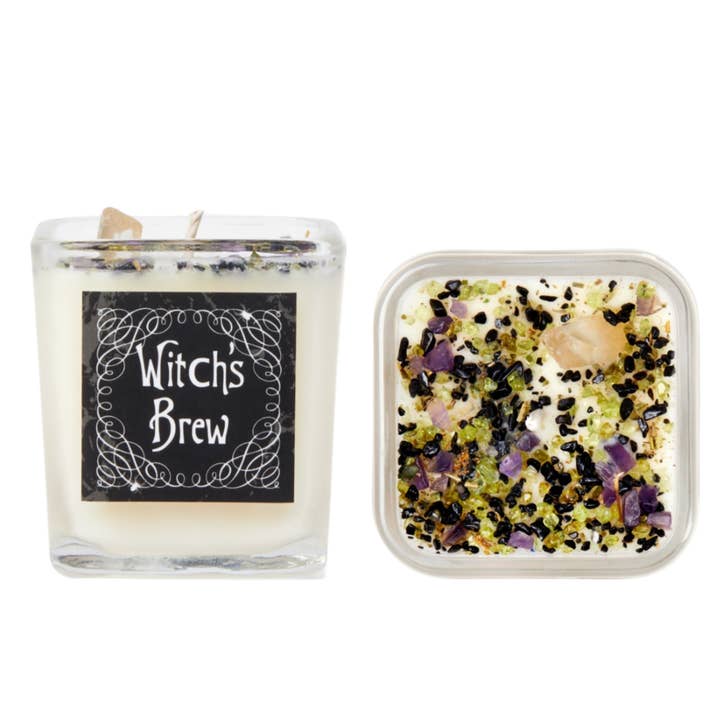 New Moon Beginnings - Wholesale Jar/Filled Candle - Mystical & Magical Candles, Spiritual Candle, Crystal Candle16