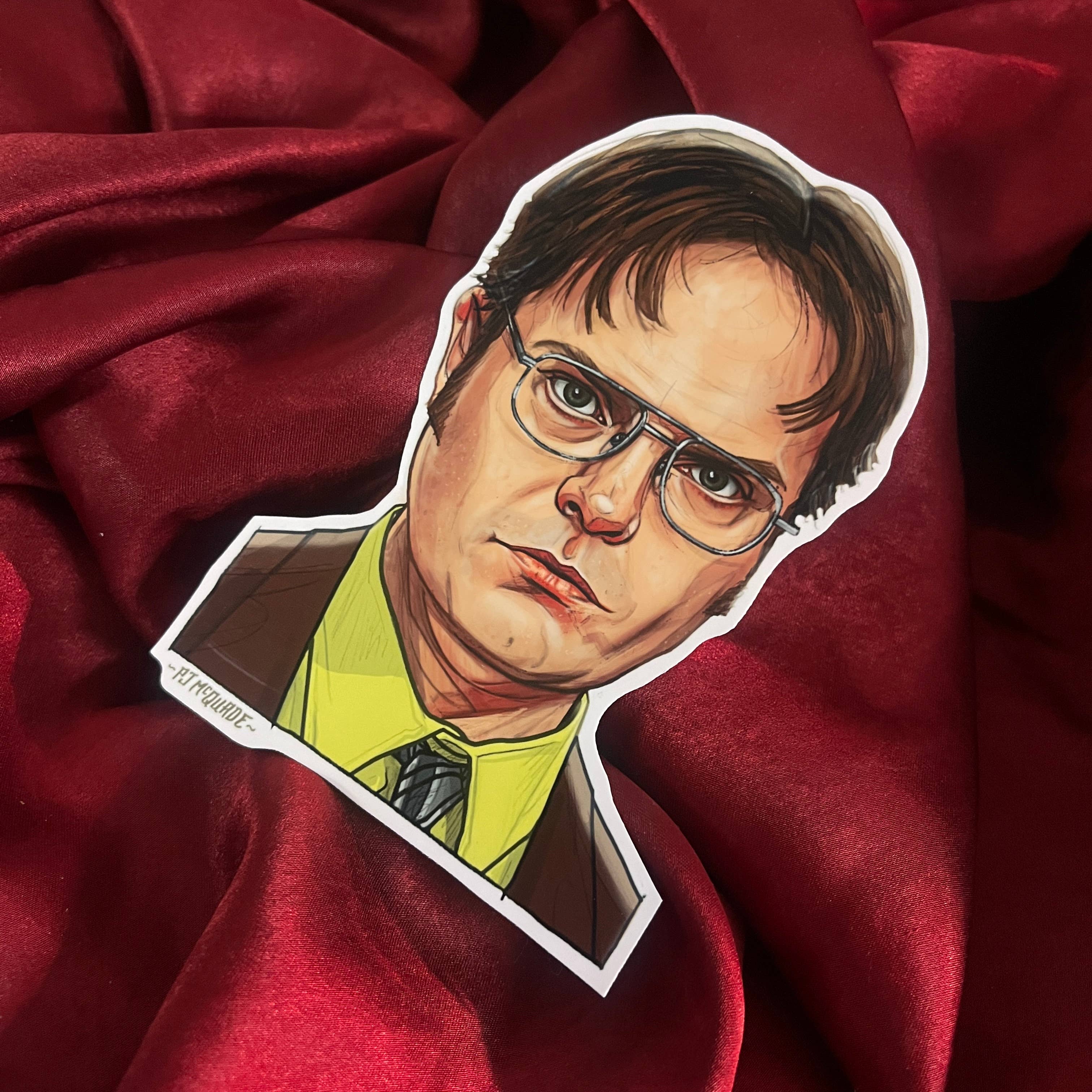 Castle McQuade - Wholesale Sticker - DWIGHT Waterproof STICKER2