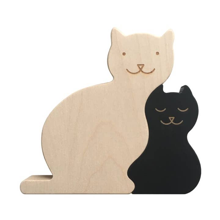 Puzzle Cats Noir / Black pour la vente par Briki Vroom Vroom