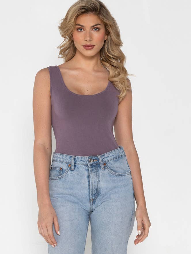 Bamboo Short Tank- CEBT1113 for wholesale by C'est Moi Clothing Co