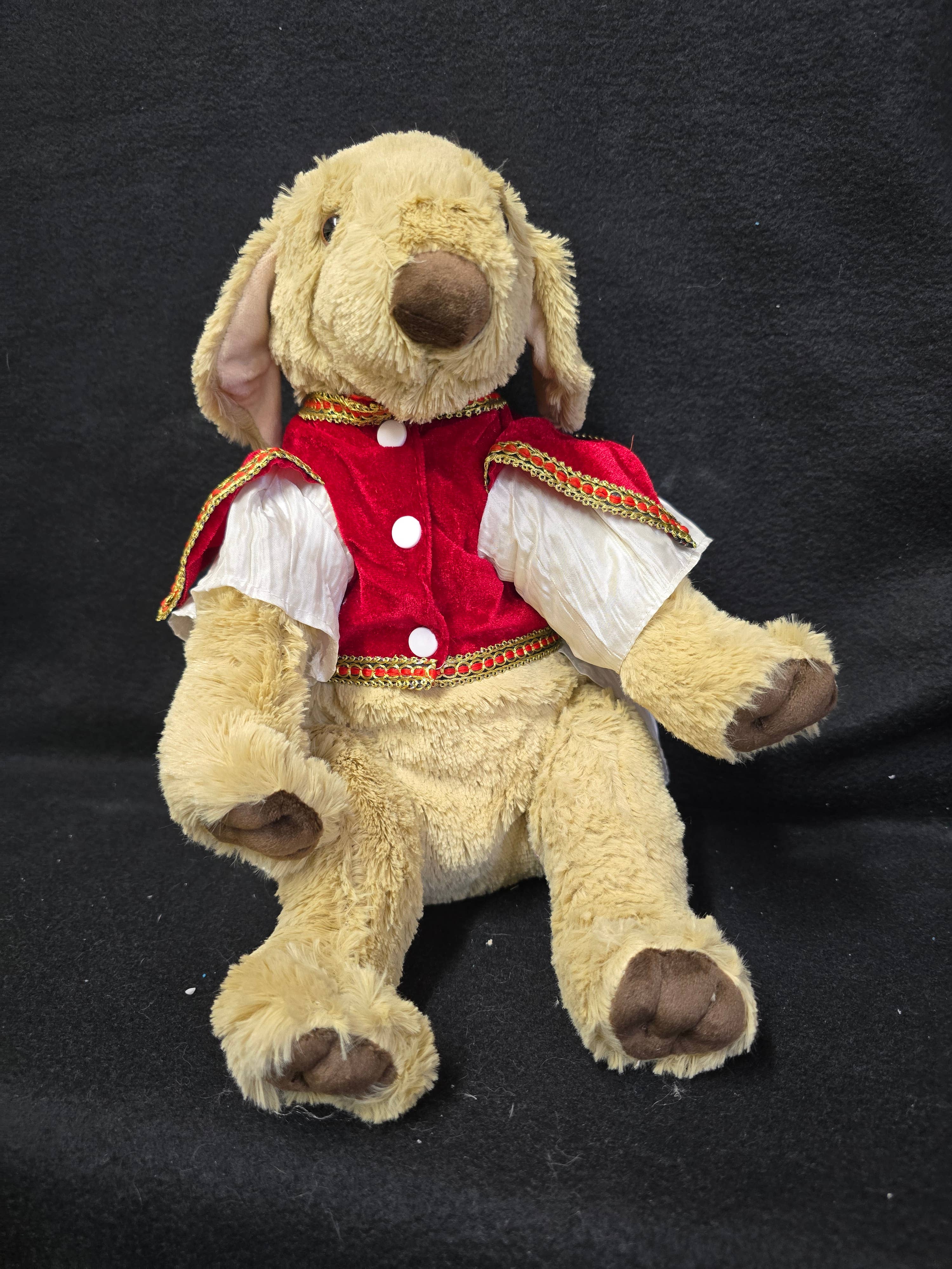 2 Greeks Inc - Wholesale Stuffed/Plush Toy - Kids & Baby - Super Plush Evzone Dog – 40 cm Greek Heritage Collectible2