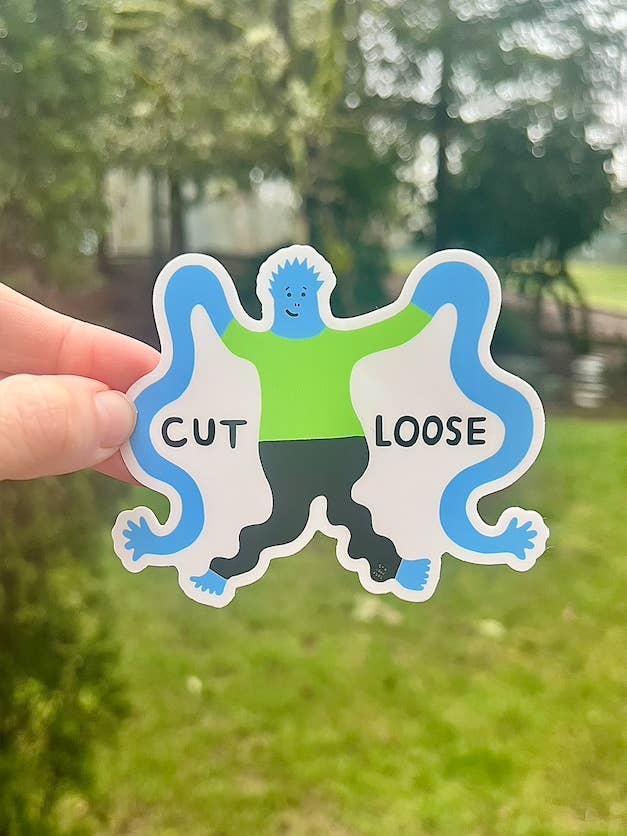 Cut Loose - Sticker for wholesale by One Lane Road