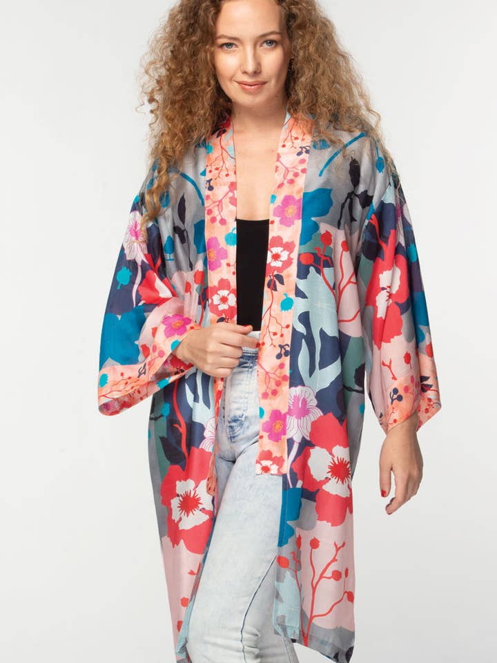 Sevya Handmade - Wholesale Kimono - Women's - Malini Cupro Kimonos