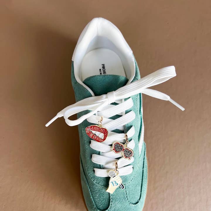 Leo & Lee Studio - Wholesale Charm/dangle bracelet - Swiftie-Inspired Shoe Charm Sets – Sneaker Charms1