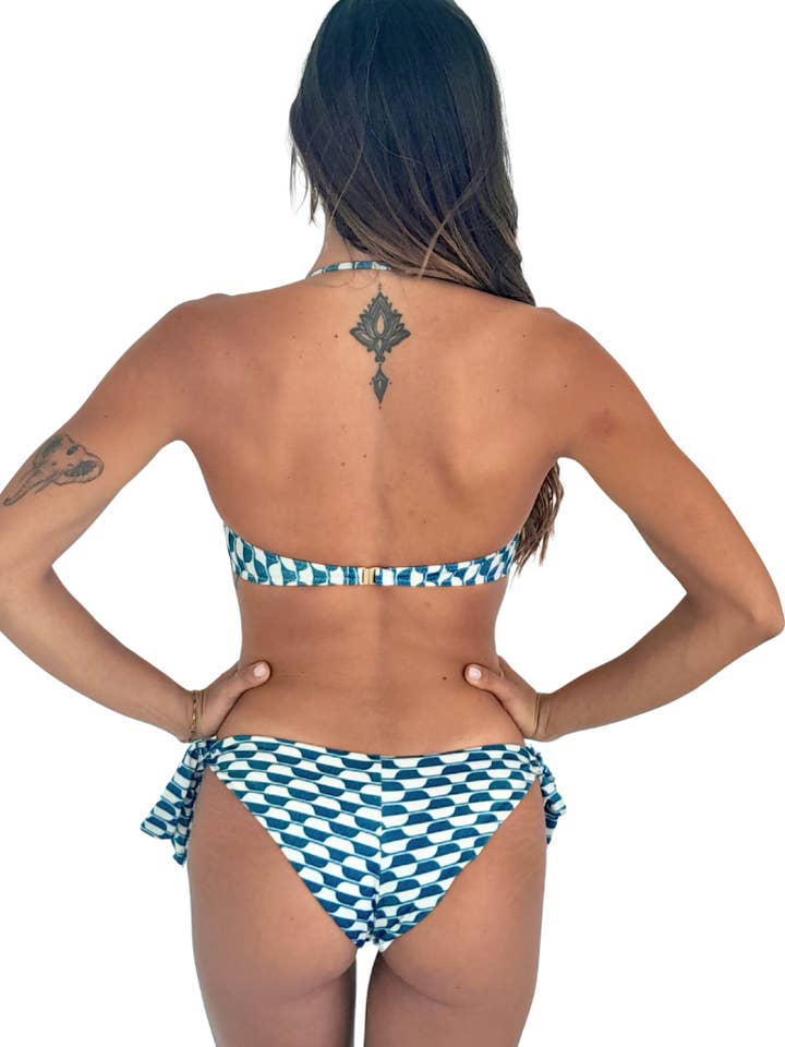 BENEDETTA DANIELI - BEACH WEAR - Vendita all'ingrosso Bikini - Donna - Serie - AMETISTA - FASCIA COPPA PUSH UP Art.BR1082