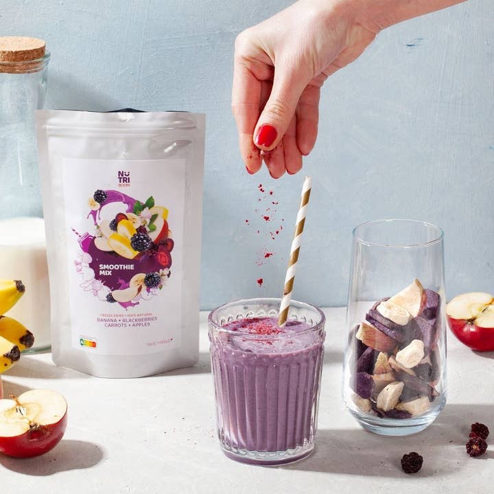 NutriBoom - Venta al por mayor Proteínas en polvo - Mezcla de Batido Liofilizado Power Up - listo para mezclar